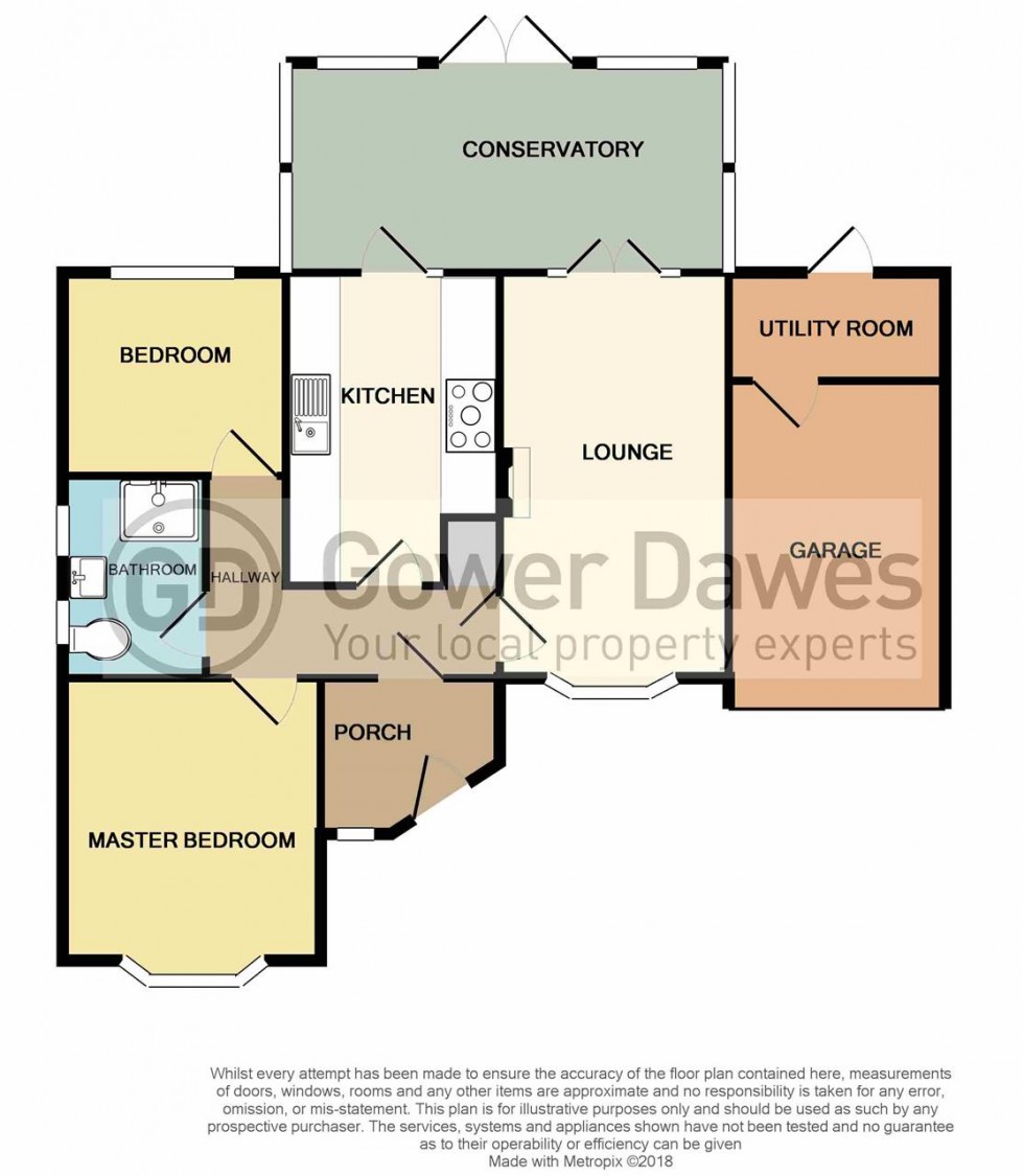 Floorplan for Cherry Walk, Orsett Heath