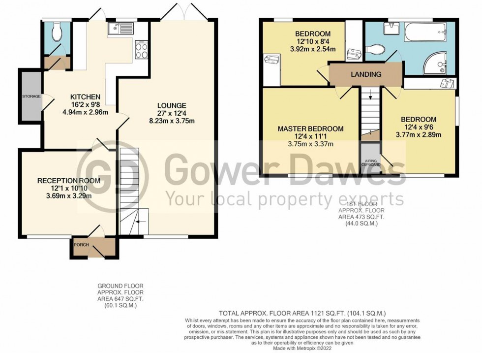 Floorplan for Heath Road, Orsett Heath