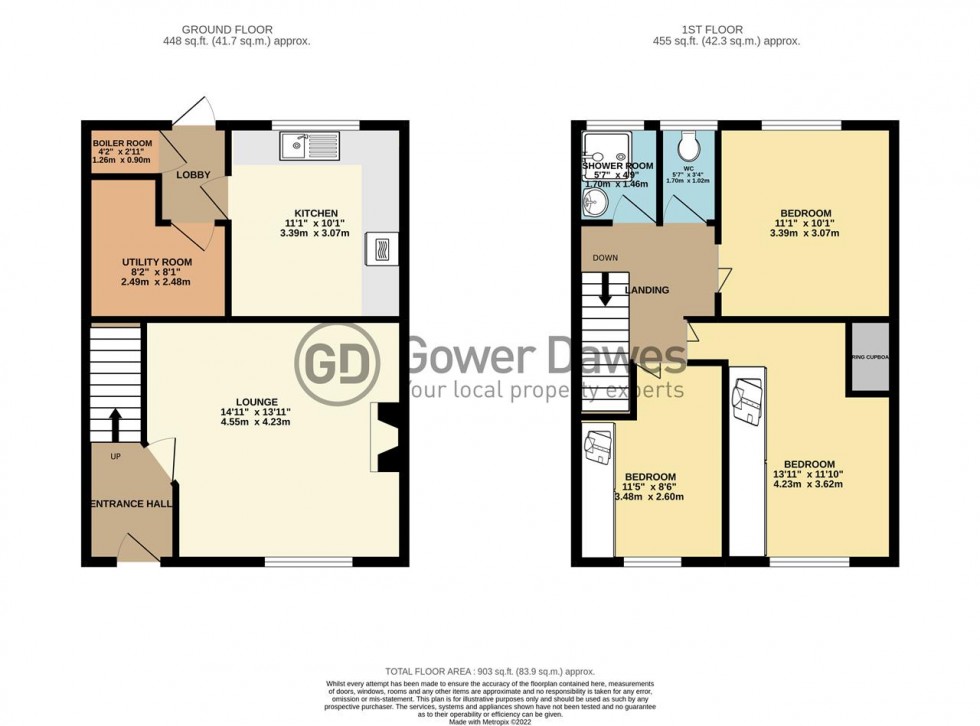 Floorplan for Ingleby Road, Chadwell St.Mary