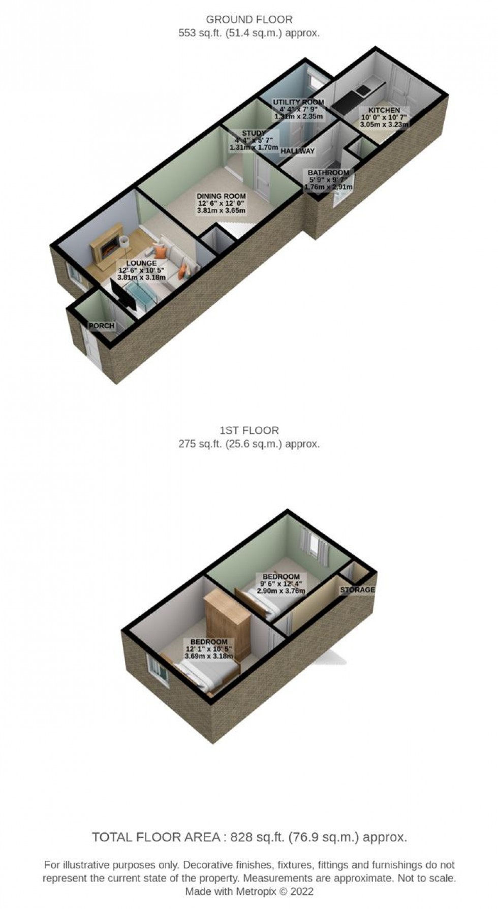 Floorplan for Heath Road, Orsett Heath