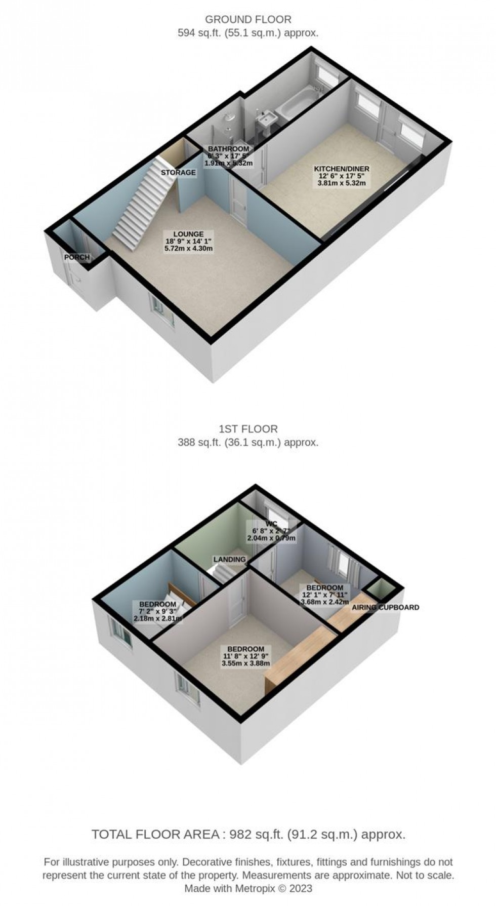 Floorplan for Moore Avenue, Tilbury