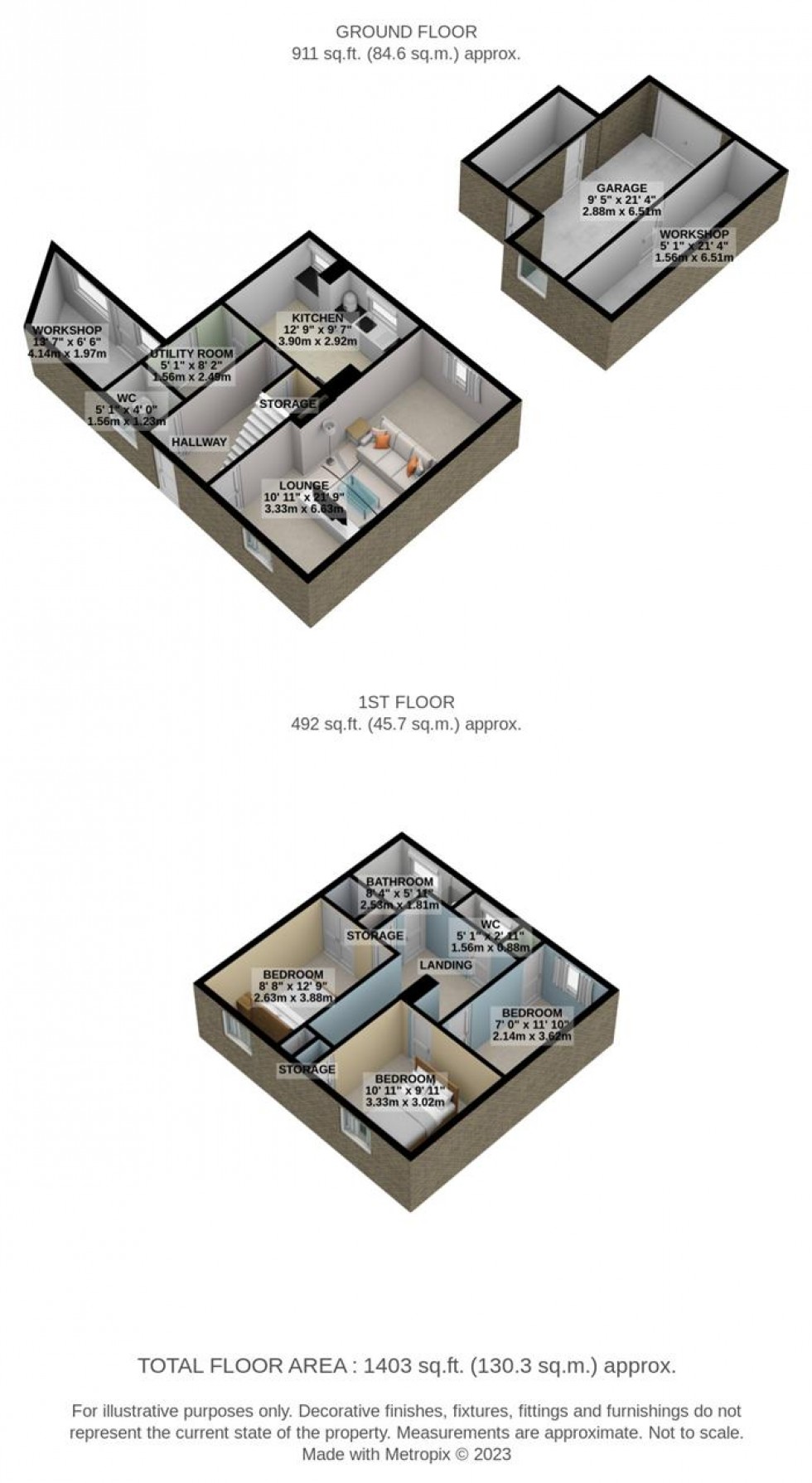 Floorplan for Cedar Road, Chadwell St.Mary