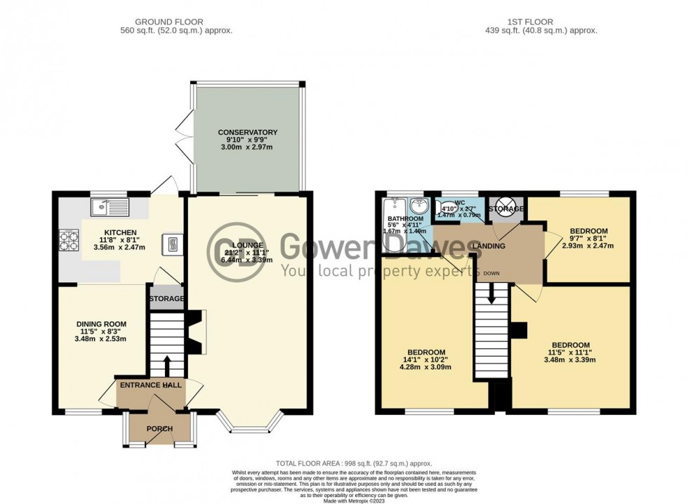 Floorplan for Brentwood Road, Chadwell St.Mary