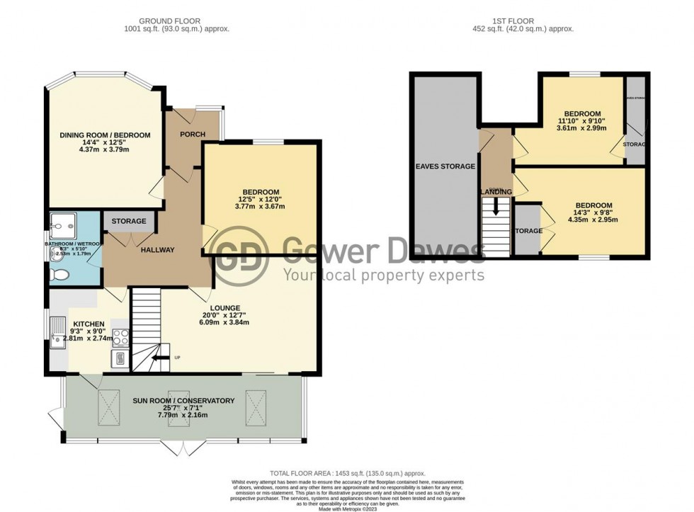 Floorplan for Carlton Road, Grays