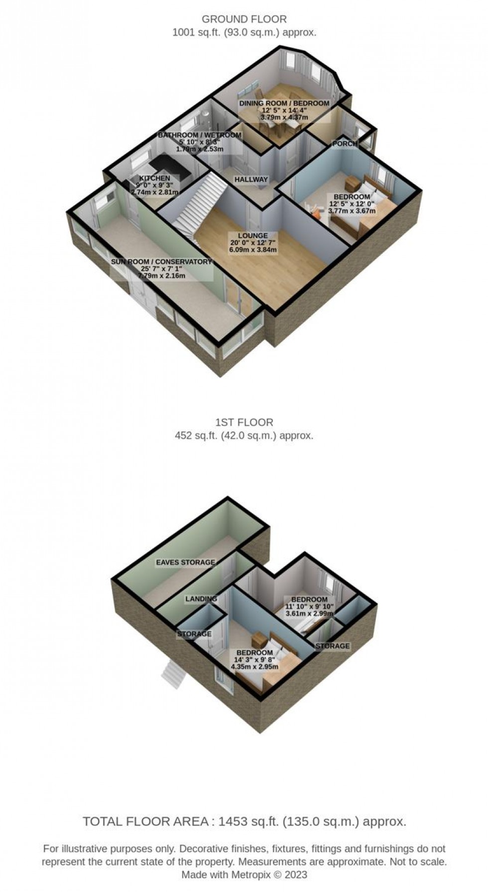 Floorplan for Carlton Road, Grays