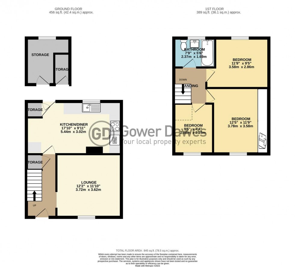 Floorplan for Wickham Road, Chadwell St.Mary