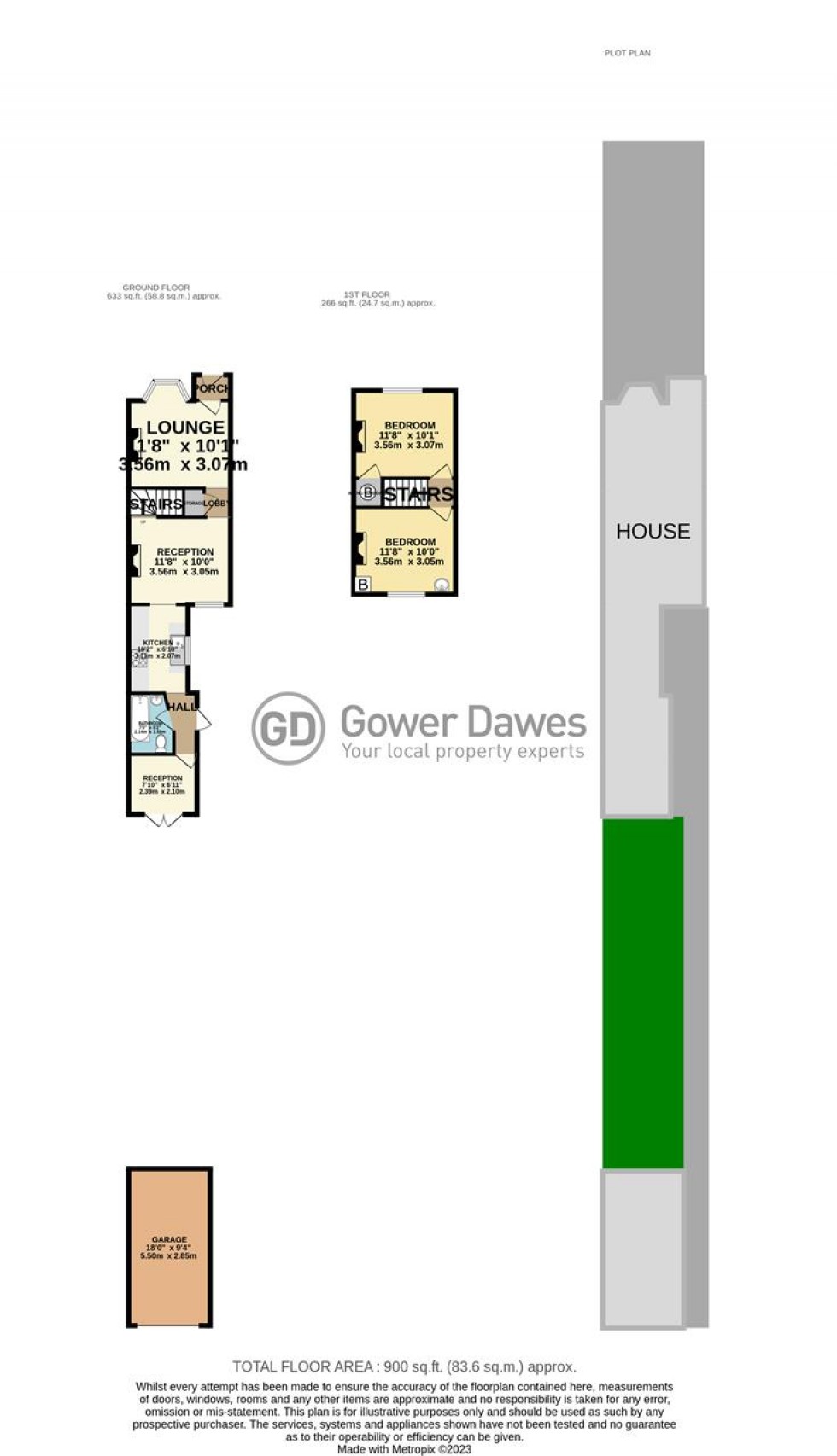 Floorplan for Heath Road, Orsett Heath