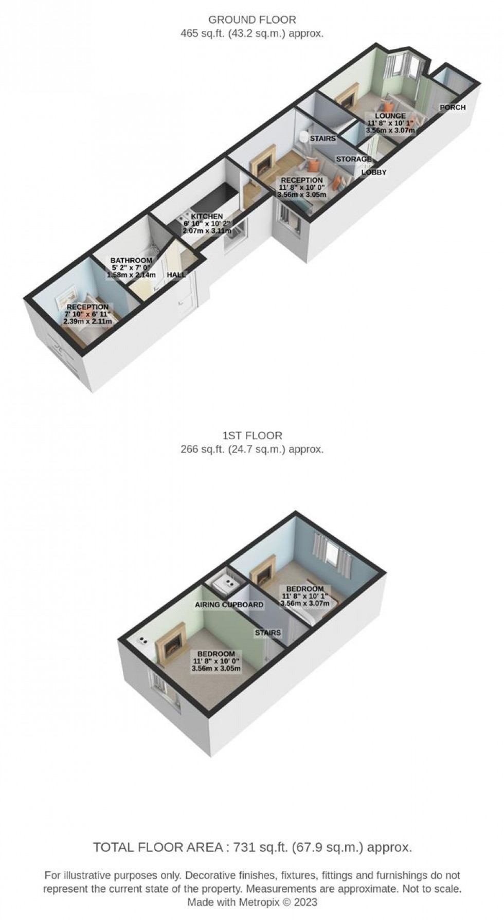 Floorplan for Heath Road, Orsett Heath