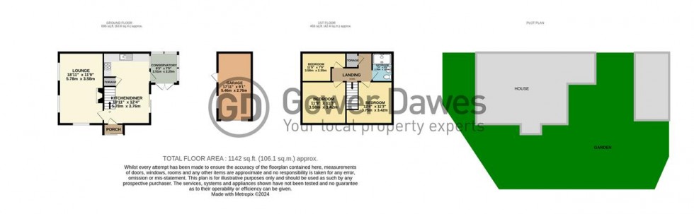 Floorplan for Halton Road, Chadwell St.Mary