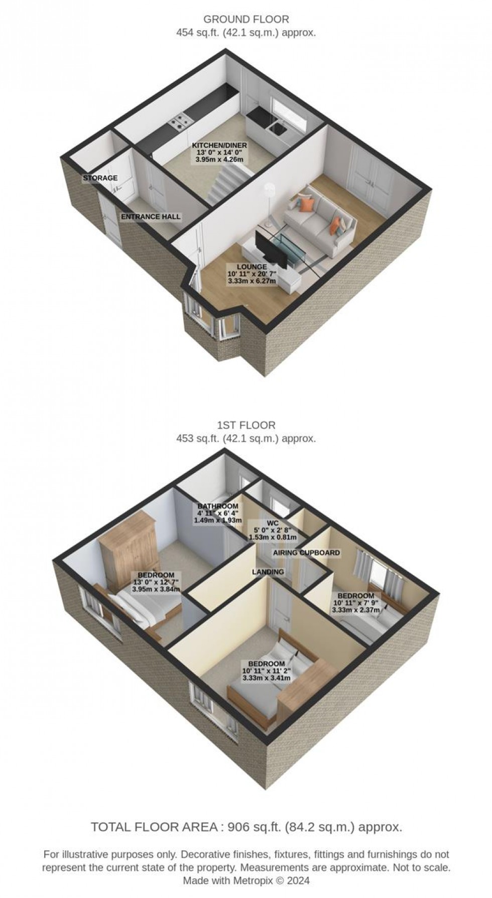 Floorplan for Ingleby Road, Chadwell St.Mary