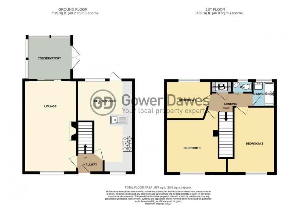 Floorplan for Sabina Road, Chadwell St.Mary