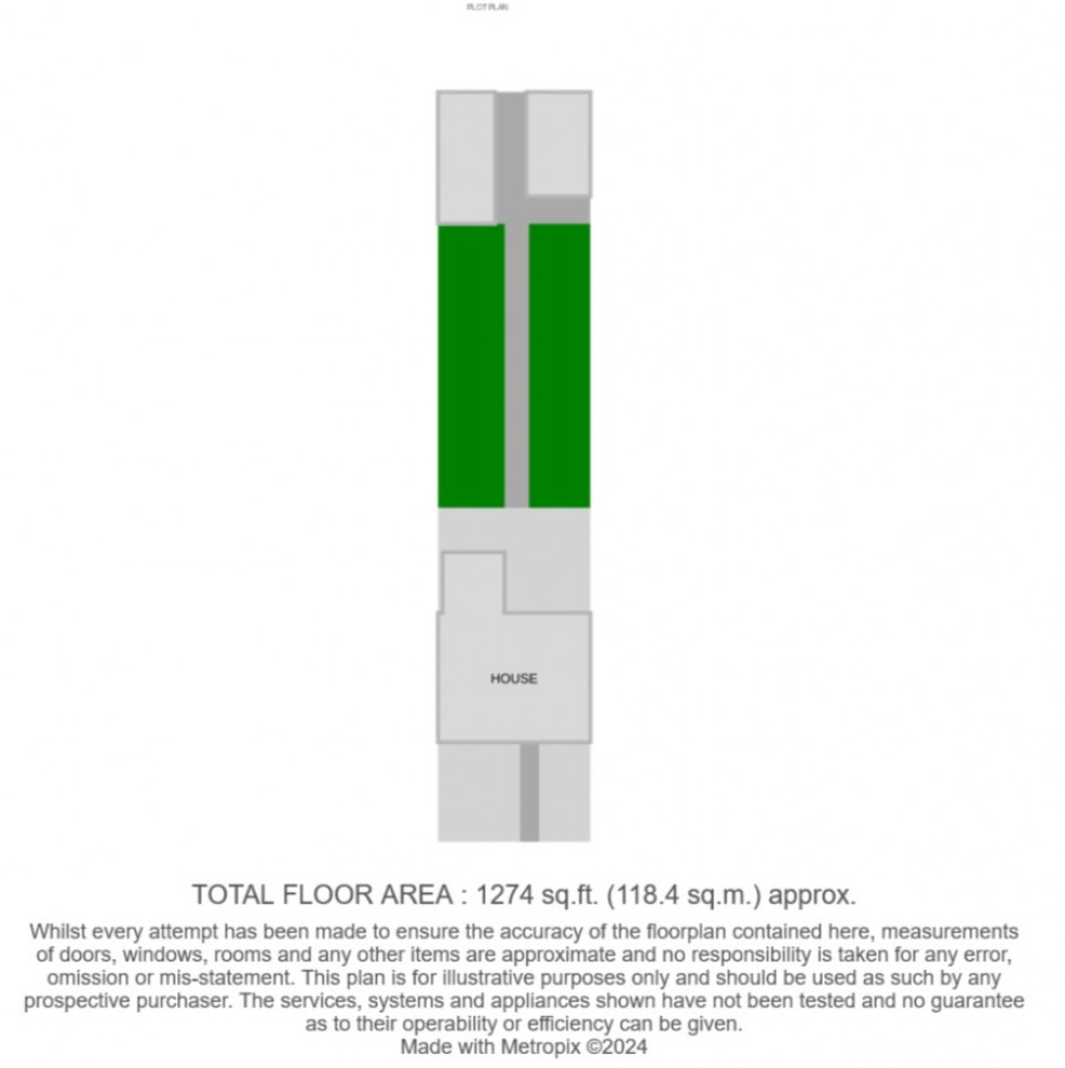 Floorplan for Sabina Road, Chadwell St.Mary