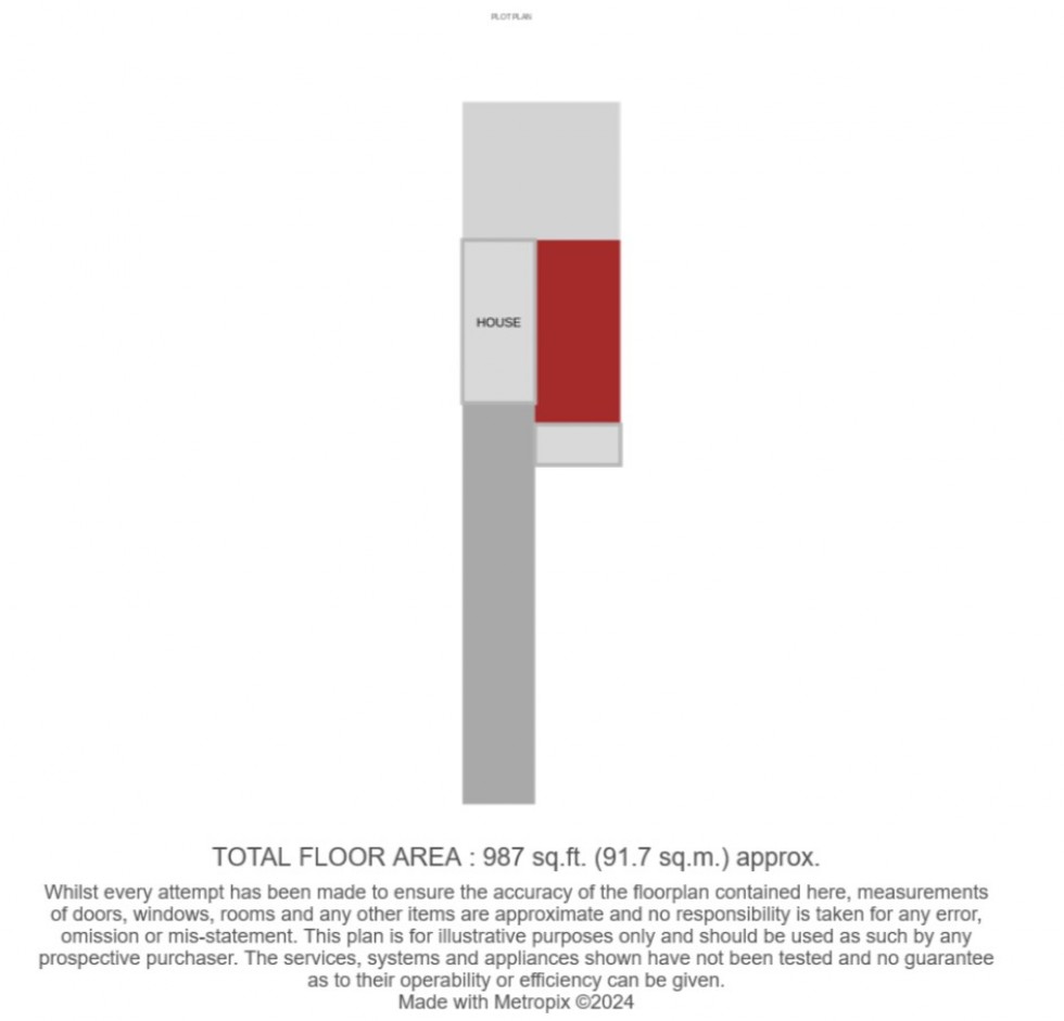 Floorplan for Aluric Close, Chadwell St.Mary