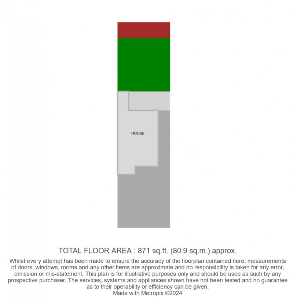 Floorplan for St Johns Road, Chadwell St.Mary