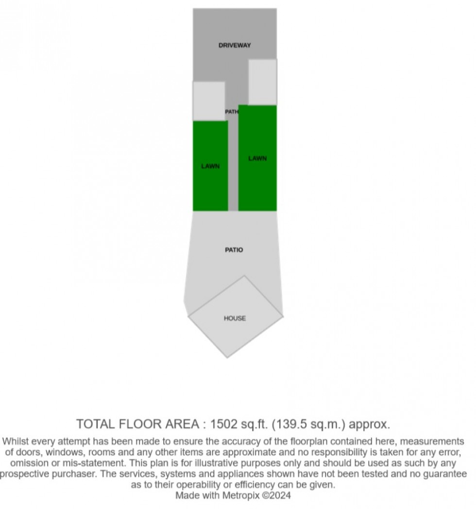 Floorplan for River View, Chadwell St.Mary