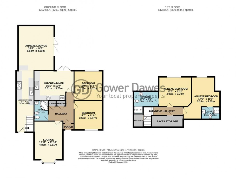 Floorplan for Vevey Muckingford Road, Linford