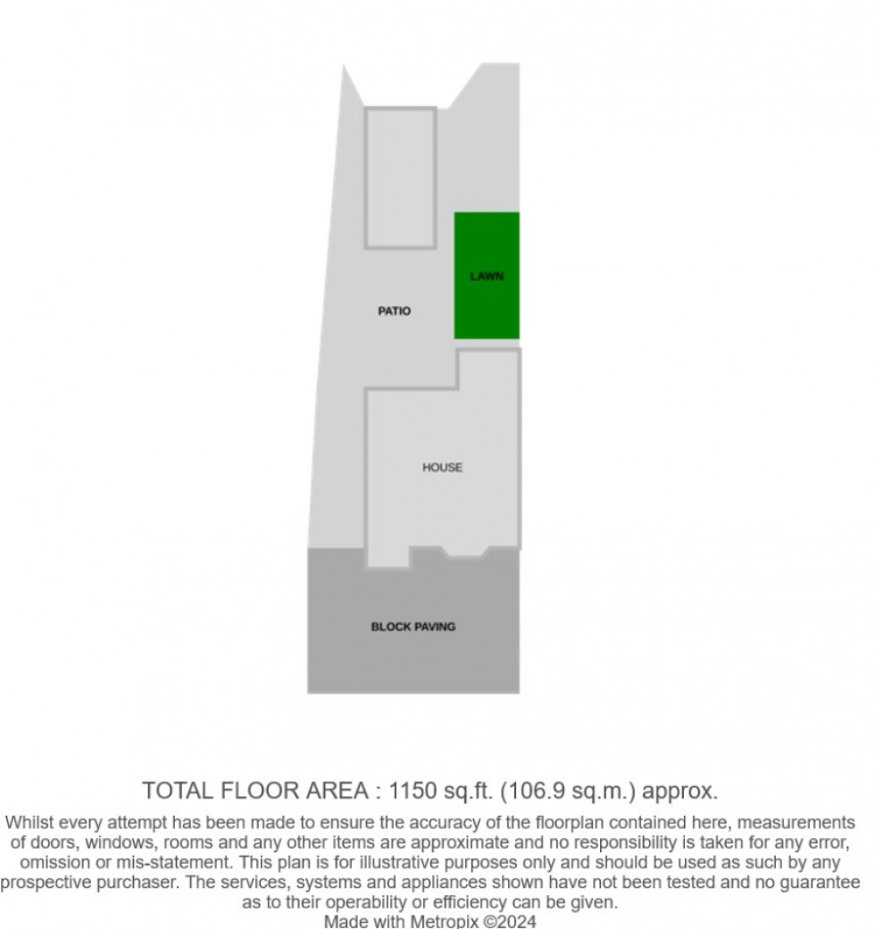 Floorplan for Claudian Way, Chadwell St.Mary