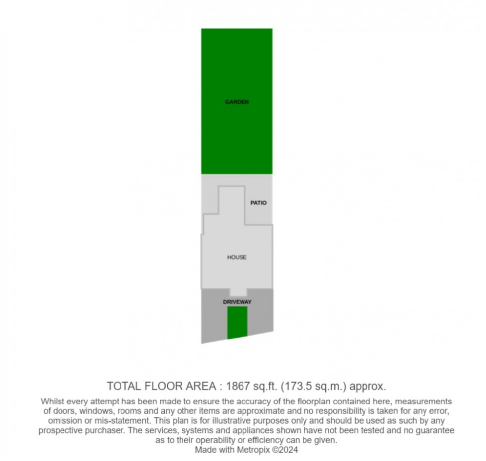 Floorplan for Malting Lane, Orsett