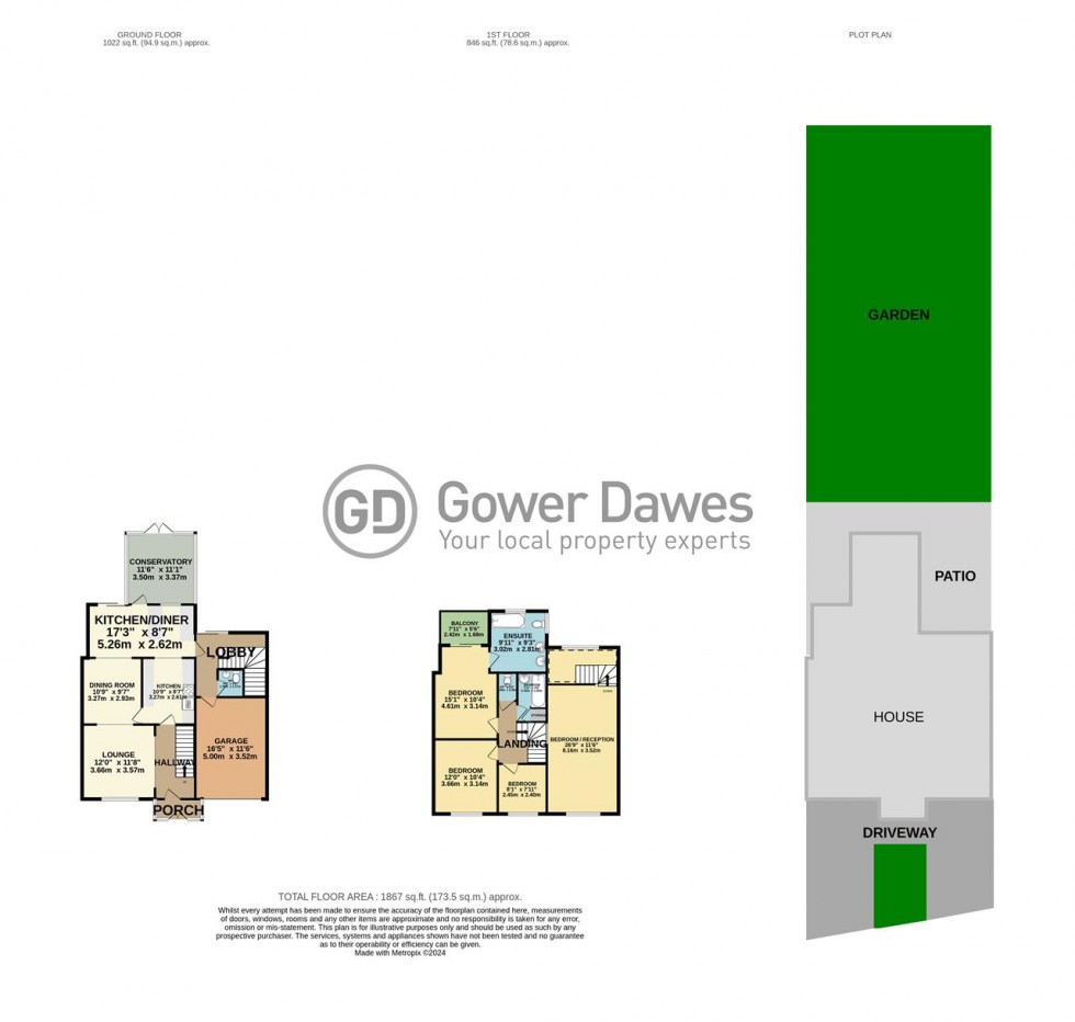 Floorplan for Malting Lane, Orsett