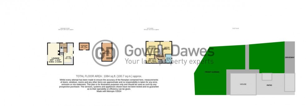 Floorplan for Waterson Road, Chadwell St.Mary