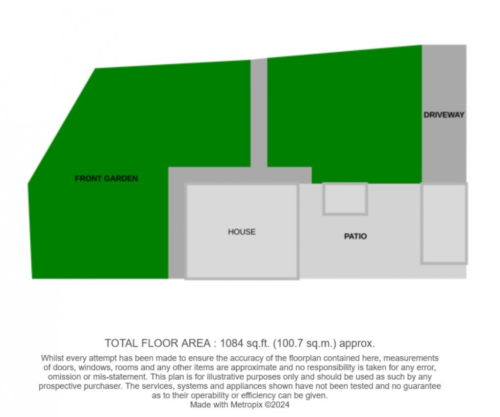 Floorplan for Waterson Road, Chadwell St.Mary