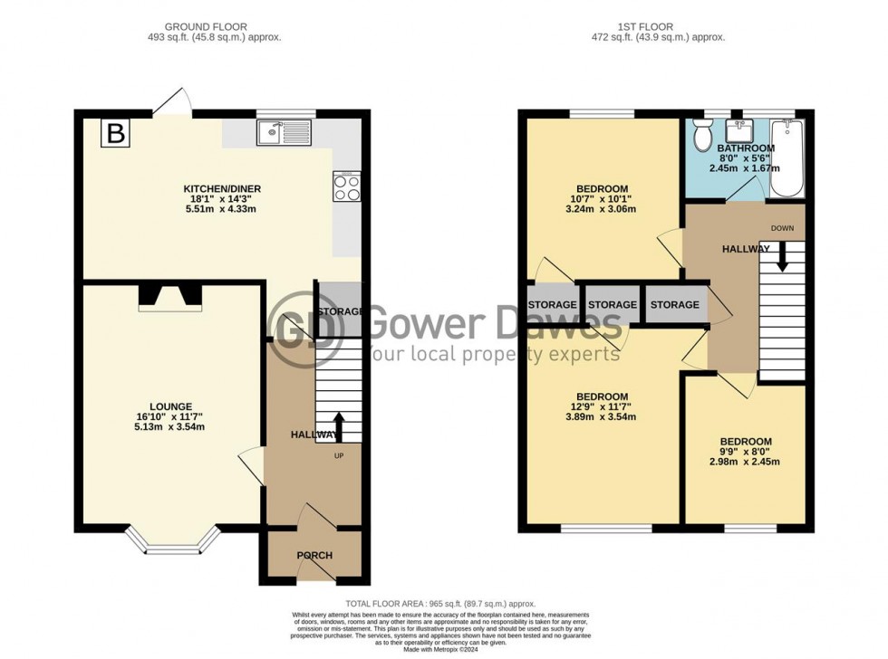 Floorplan for Nicolas Walk, Chadwell St.Mary