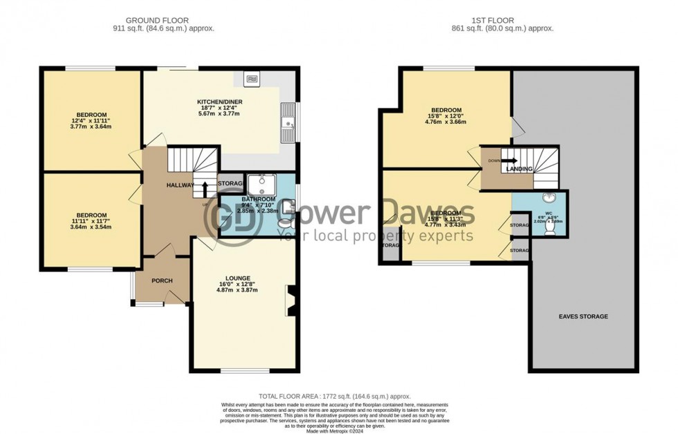 Floorplan for Heath Road, Orsett Heath