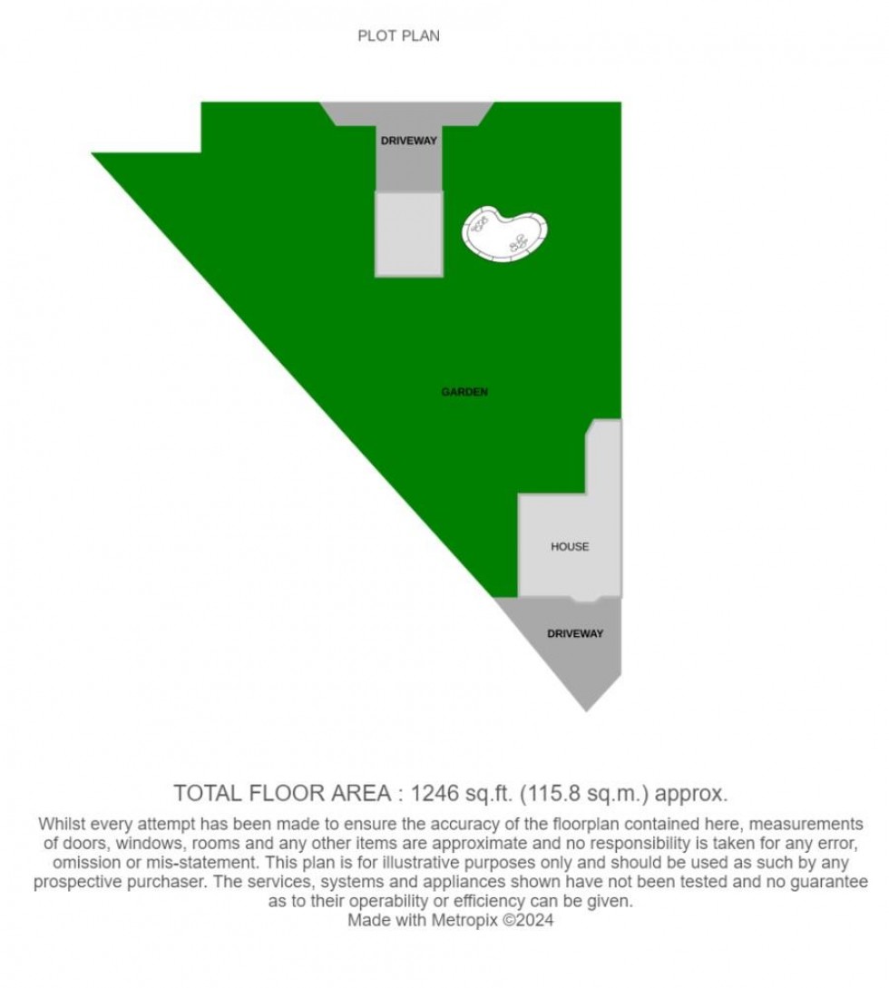 Floorplan for Semper Road, Chadwell St.Mary