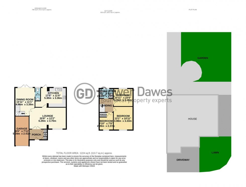 Floorplan for Tweed, East Tilbury