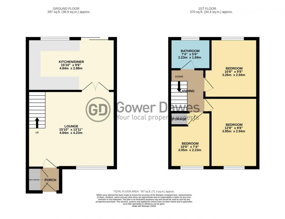 Floorplan for Orwell, East Tilbury