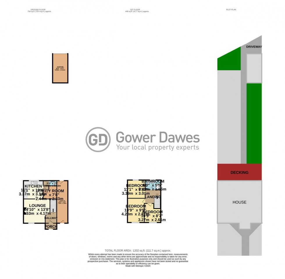 Floorplan for Morant Road, Chadwell St.Mary