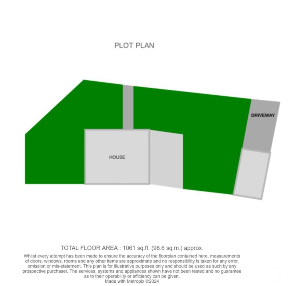 Floorplan for Langton Way, Chadwell St.Mary