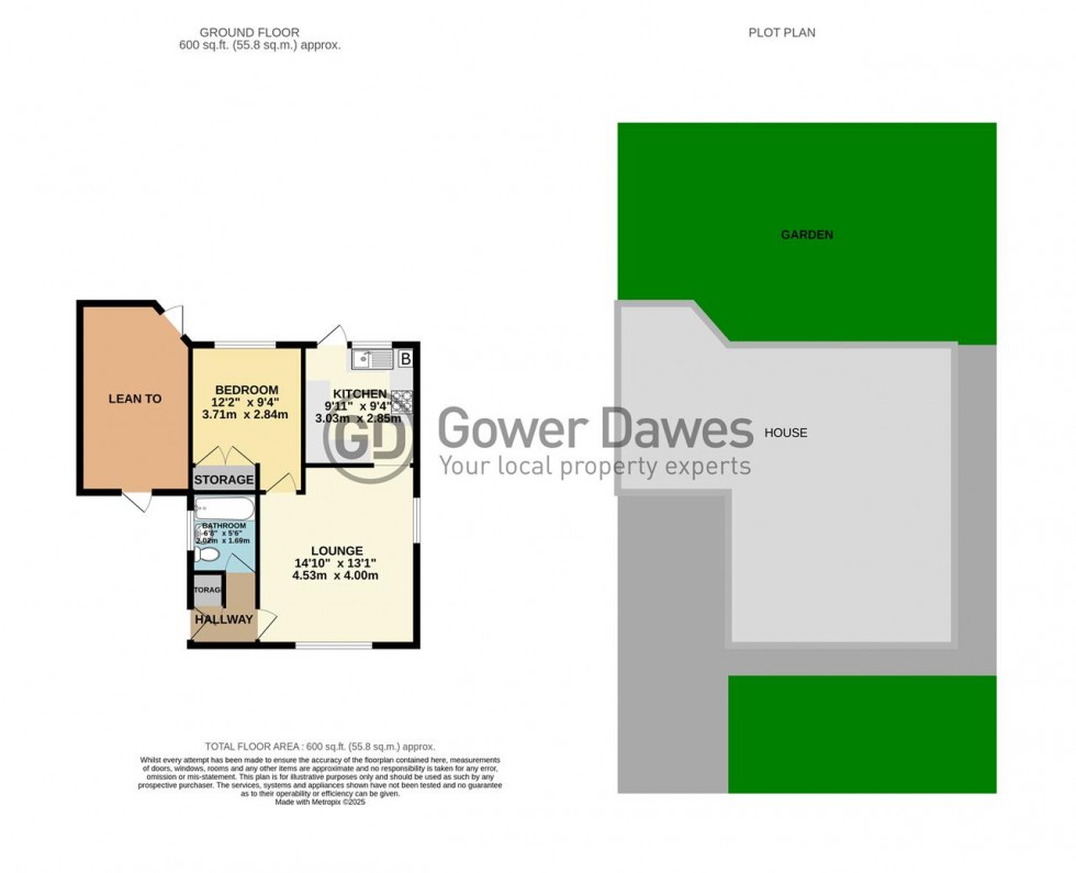 Floorplan for Hope Road, Canvey Island