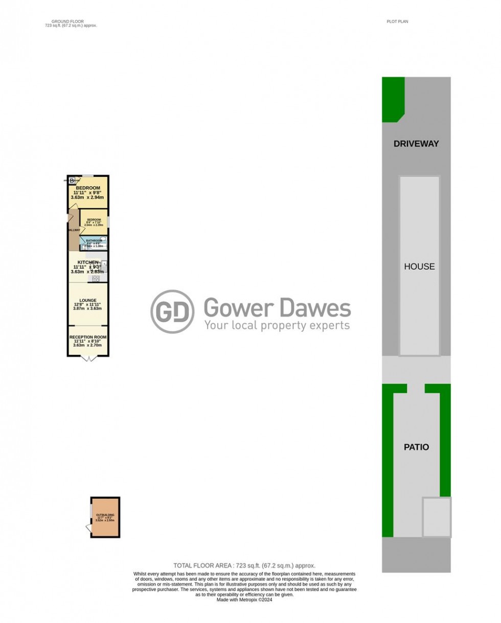 Floorplan for Thames Drive, Chadwell St.Mary