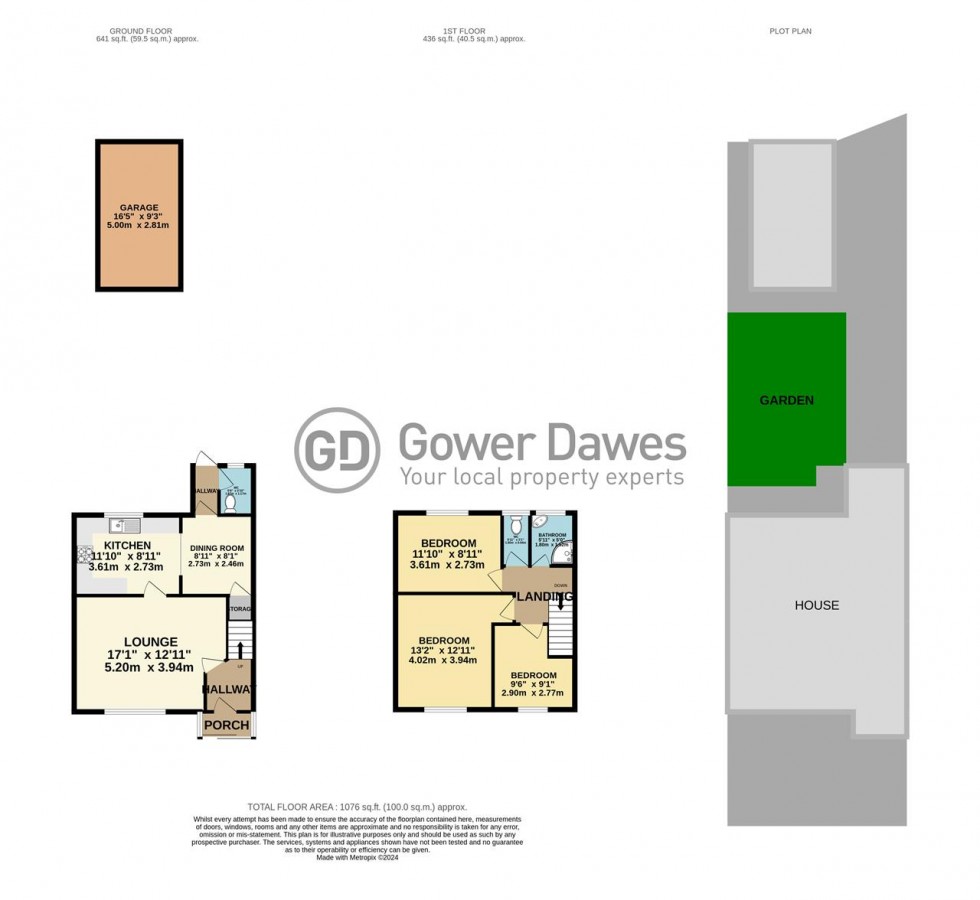 Floorplan for St Francis Way, Chadwell St.Mary