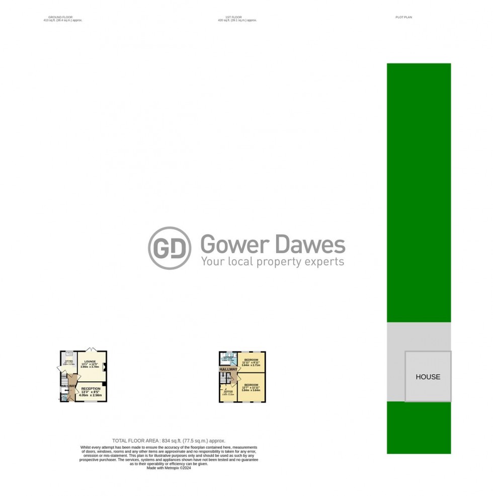 Floorplan for Meredith Road, Chadwell St.Mary