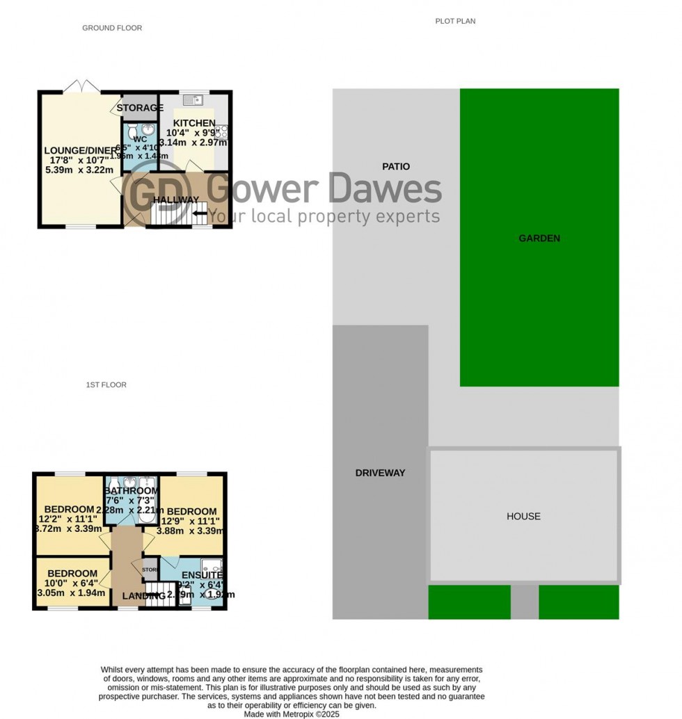 Floorplan for Heathland Way, Grays